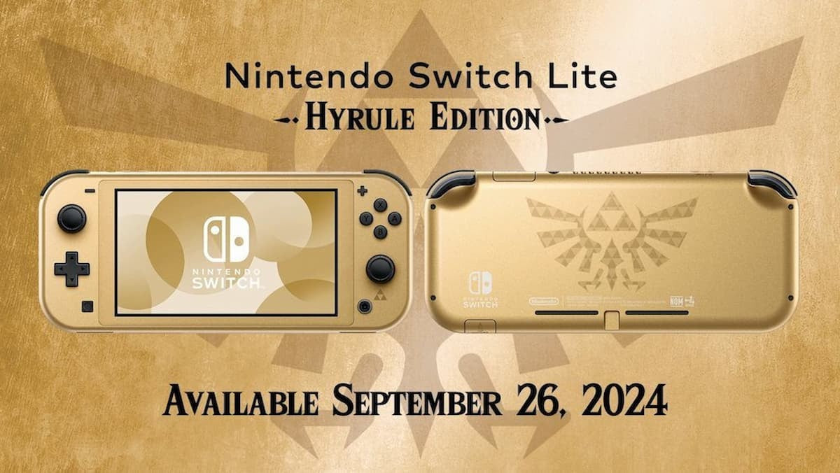 Hyrule llega a tus manos: La Nintendo Switch Lite edición especial ya está aquí-GSMPRO.CL
