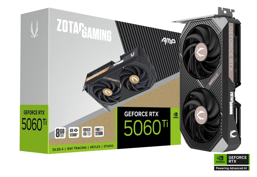 Estado de las Tarjetas Gráficas 2026 ZOTAC Gaming GeForce RTX 5060 Twin Edge OC rompiendo barreras en calidad precio y AI