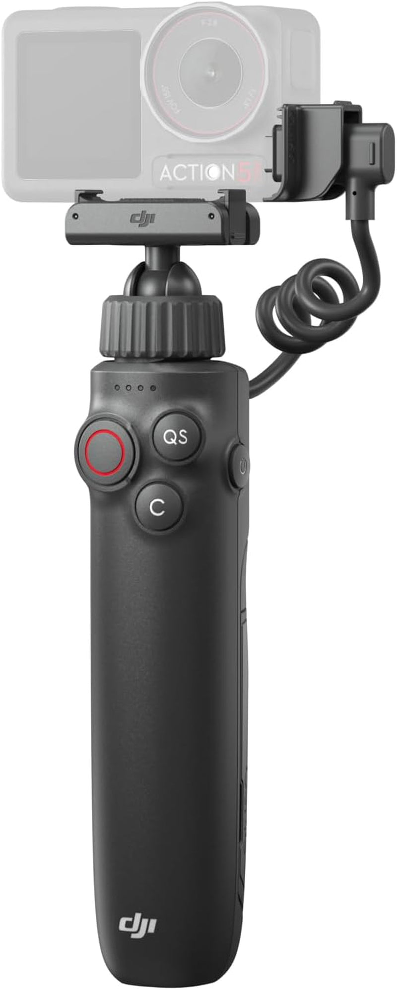 Osmo Action Multifunctional Charging Handle, Compatibility: Osmo Action 5 Pro, Osmo Action 4