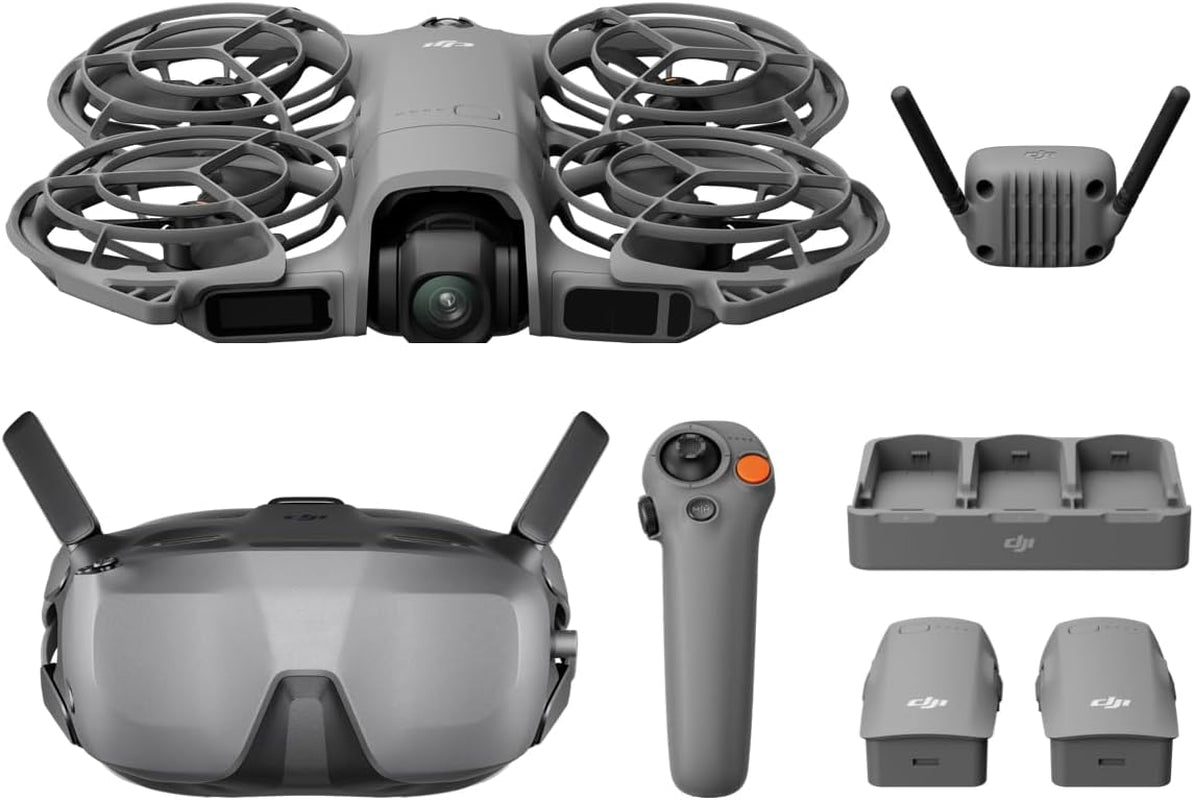 Neo 2 (Drone Only), Lightweight & Foldable 4K Drone with Camera, Palm Takeoff & Landing, Gesture Control, Activetrack, Omnidirectional Obstacle Sensing