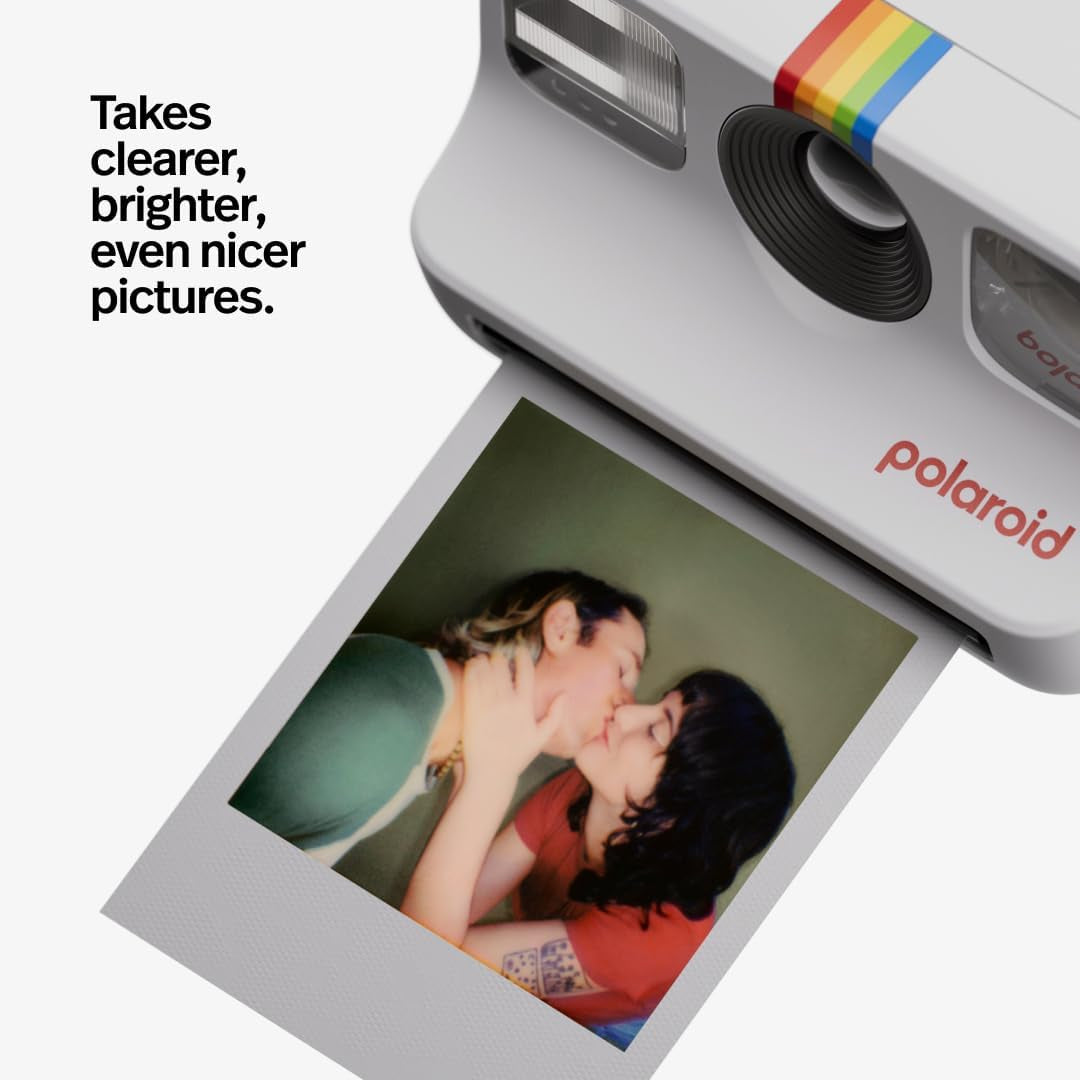 Go Generation 2 - Mini Instant Camera + Film Bundle (16 Photos Included) - White (6282)