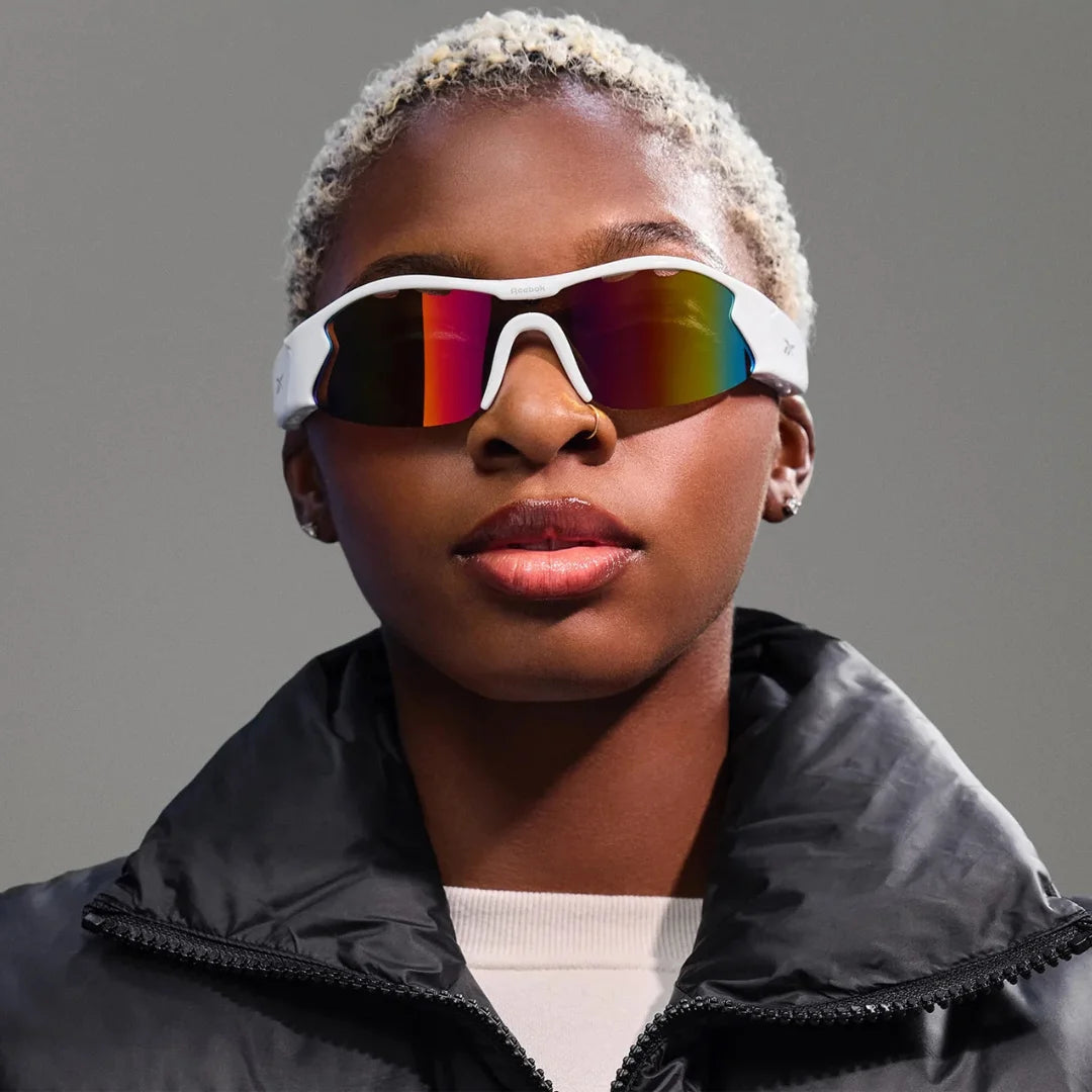 Reebok Flash | Sport Sunglasses with Bluetooth HiFi Audio, UV Protection, Unisex - By Lucyd