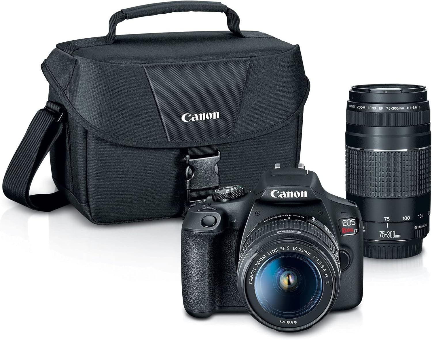 EOS Rebel T7 DSLR Camera with 18-55Mm Lens | Built-In Wi-Fi | 24.1 MP CMOS Sensor | DIGIC 4+ Image Processor and Full HD Videos