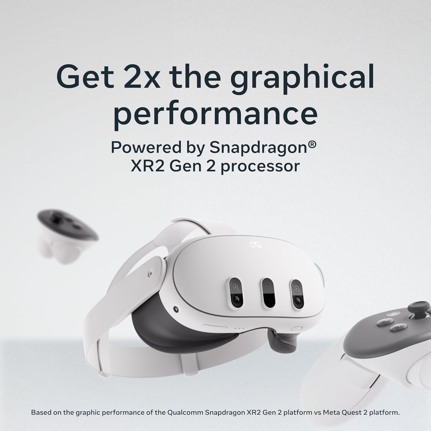 Quest 3 512GB | Thirty Percent Sharper Resolution — 2X Graphical Processing Power — Play without Wires — Get Batman: Arkham Shadow and a 3-Month Trial of Horizon+ Included