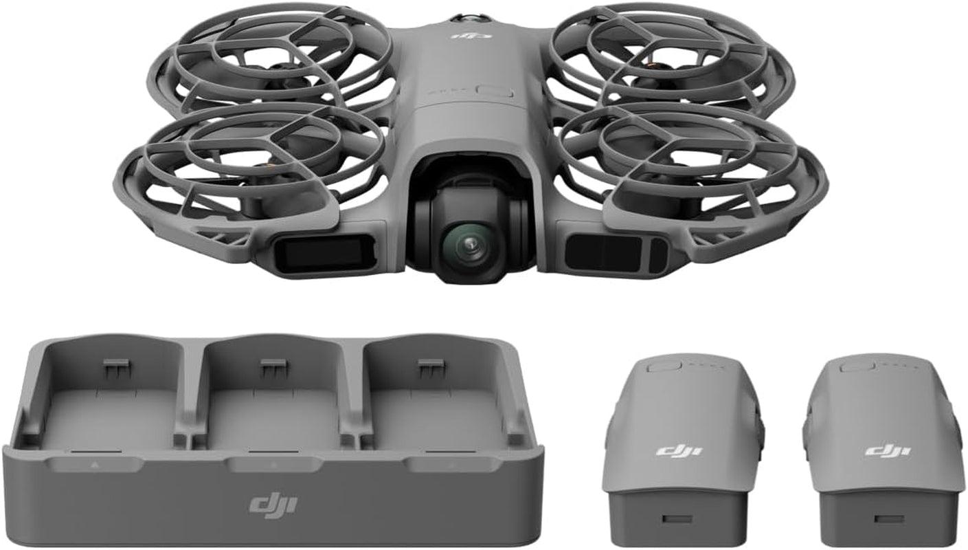 Neo 2 (Drone Only), Lightweight & Foldable 4K Drone with Camera, Palm Takeoff & Landing, Gesture Control, Activetrack, Omnidirectional Obstacle Sensing
