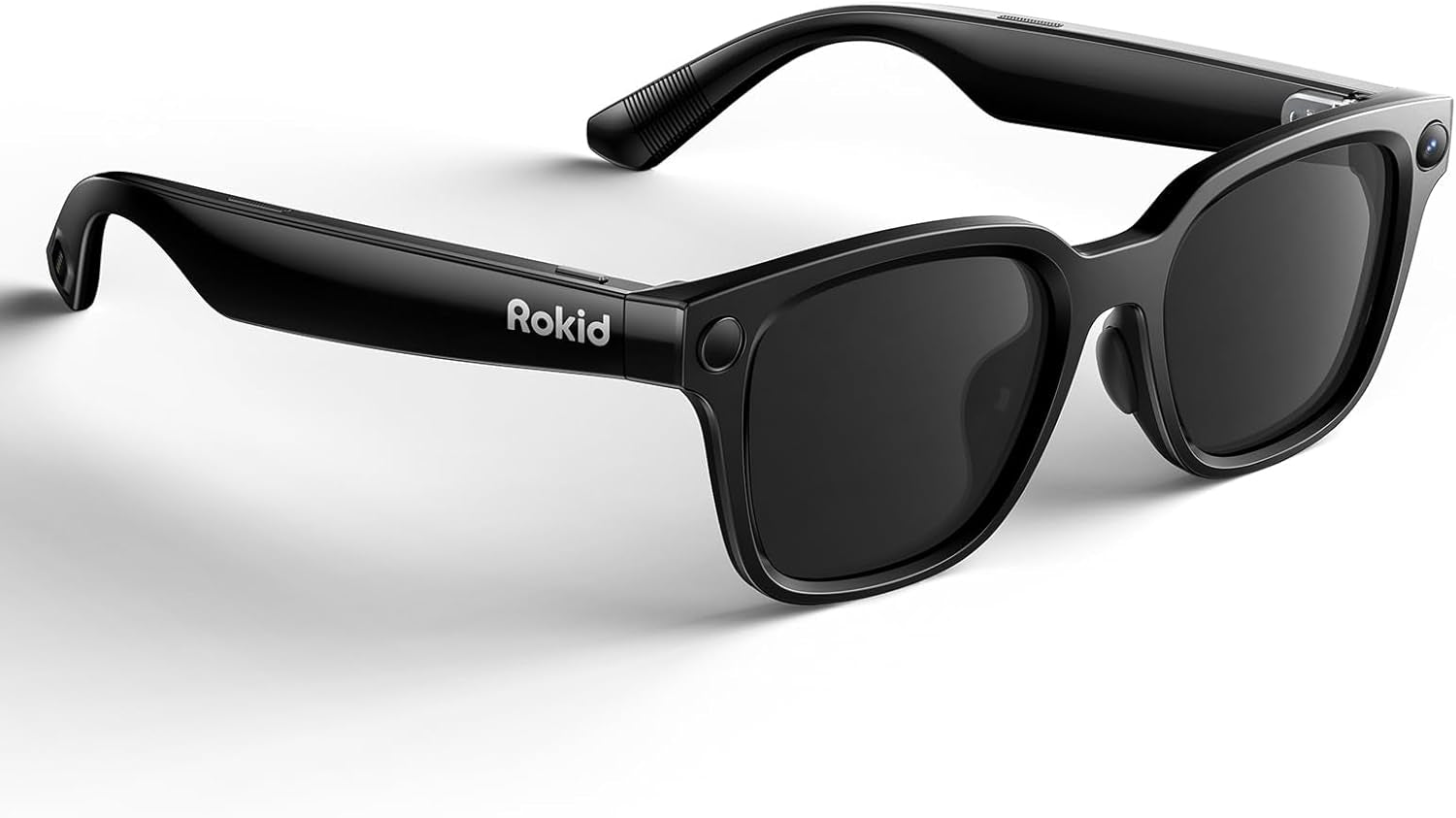 2026 AI Glasses Style Smart Glasses with Gemini3 Flash, Real-Time Translation,12Mp Camera, Open-Ear Audio, Voice-Controlled Assistant, Hands-Free Calls, Productivity for Travel, Work(No Display)