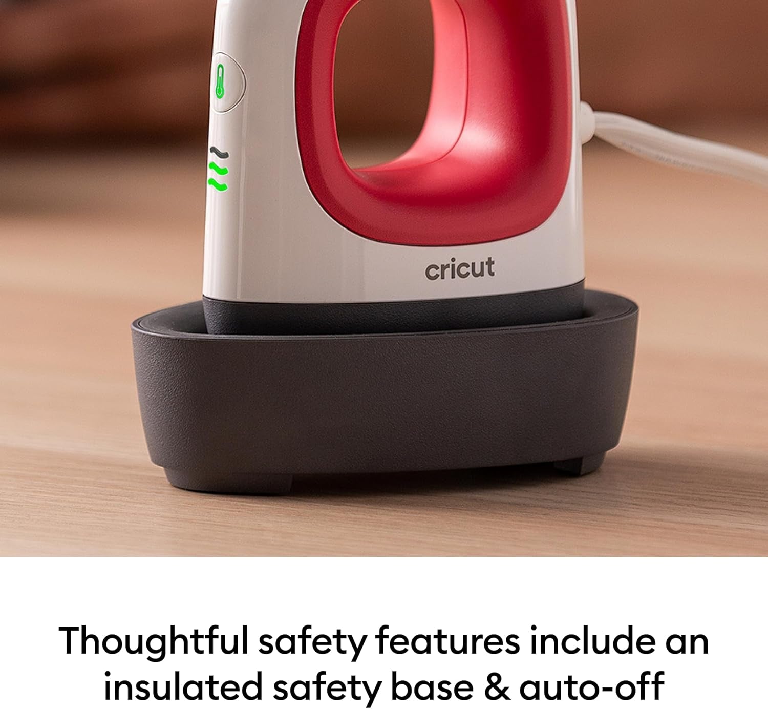 Easypress Mini Heat Press - for Pressing Small Objects like Shoes, Stuffed Animals, Hats & More - 3 Heat Settings & Precision Tip - Ceramic-Coated Heat Plate - Compact & Lightweight - Raspberry