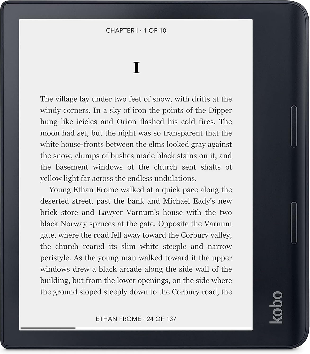 Sage | Ereader | 8” HD Glare Free Touchscreen | Waterproof | Adjustable Brightness and Color Temperature | Blue Light Reduction | Bluetooth | Wifi | 32GB of Storage | Carta E Ink Technology