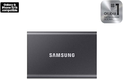 Samsung T7 SSD portátil