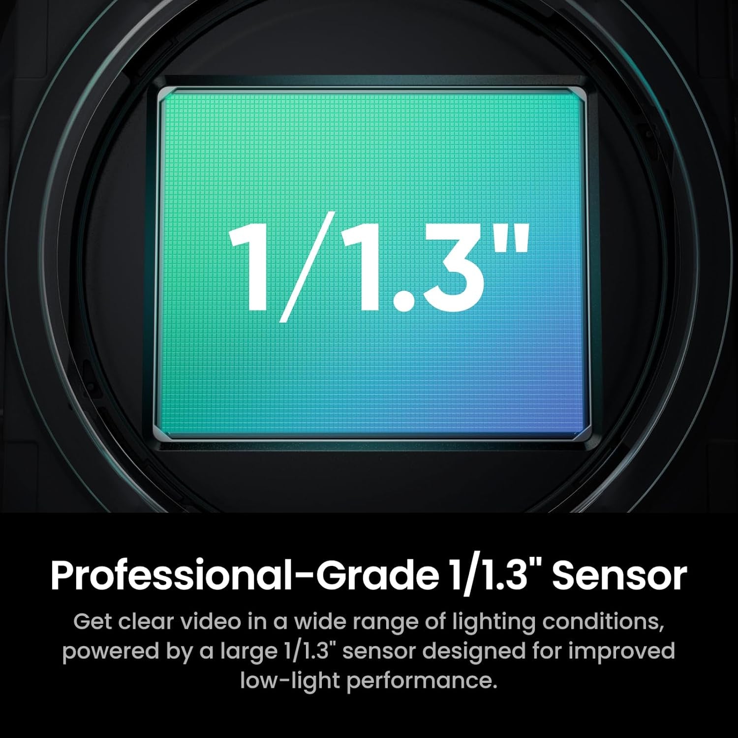 Link 2 Pro – 4K PTZ Webcam for Pc/Mac, 1/1.3” Sensor, Low-Light, AI Tracking, HDR, Directional Noise-Canceling Mics, Supports Stream Deck, Zoom, Teams, Twitch for Streaming or Meetings