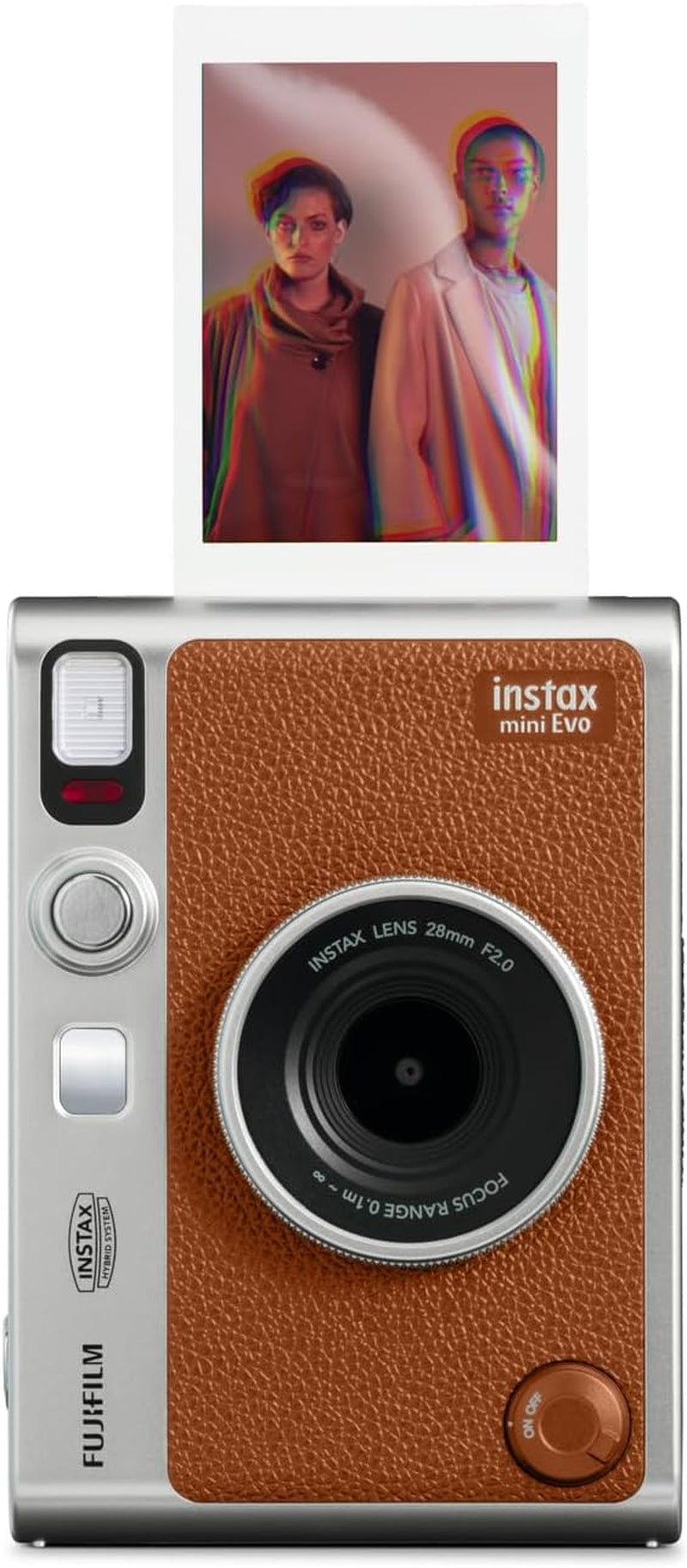 Instax Mini EVO Instant Camera - Brown