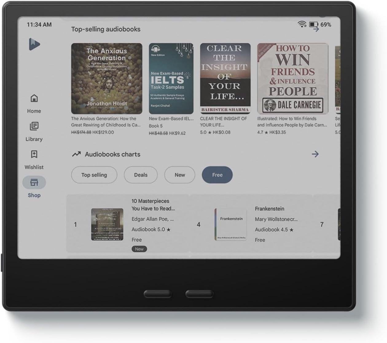 Tablet Go Color 7 Gen II E Ink Tablet 4G 64G Support Active Stylus Inksense