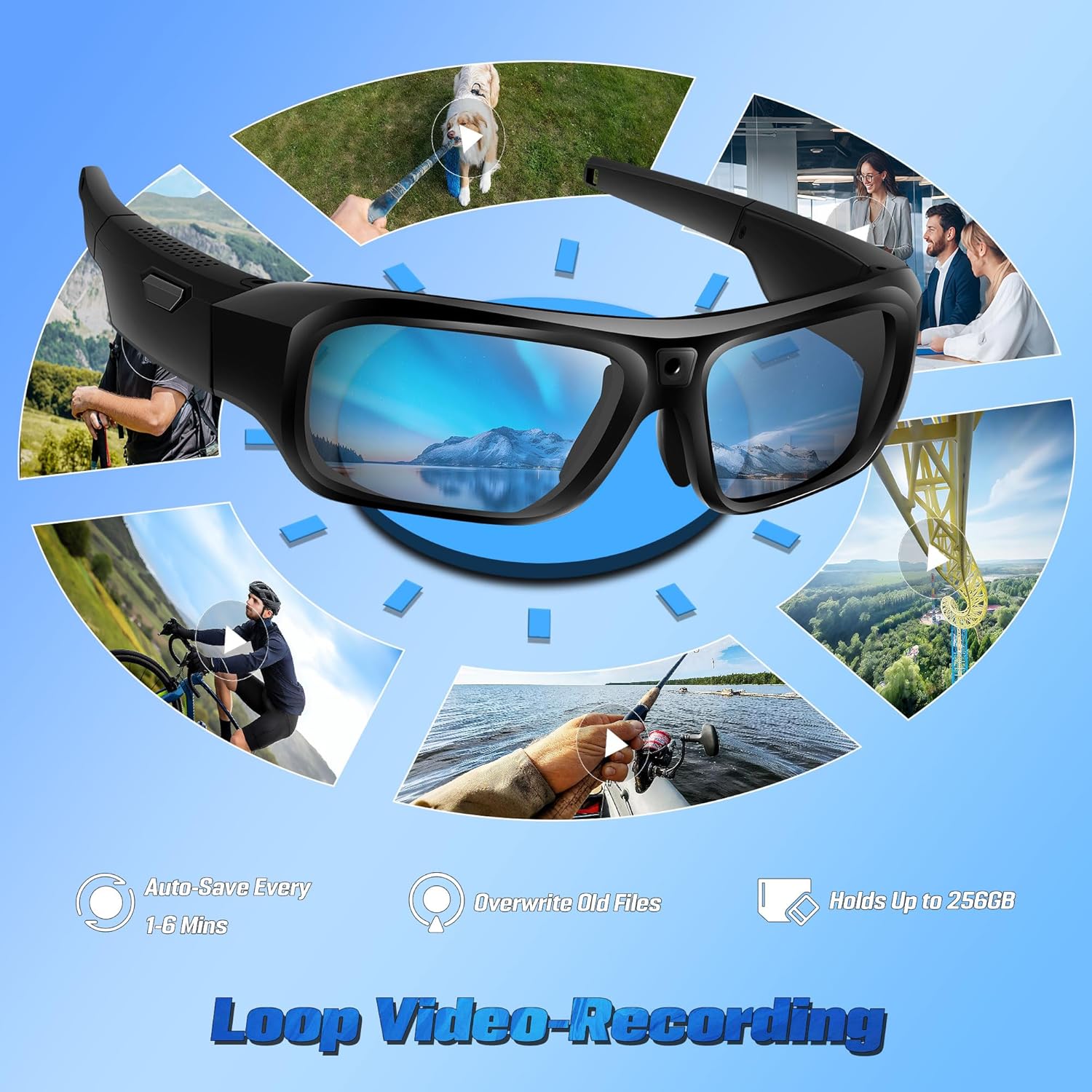 Lentes con cámara 4K mejoradas (2025), Lentes inteligentes con cámara