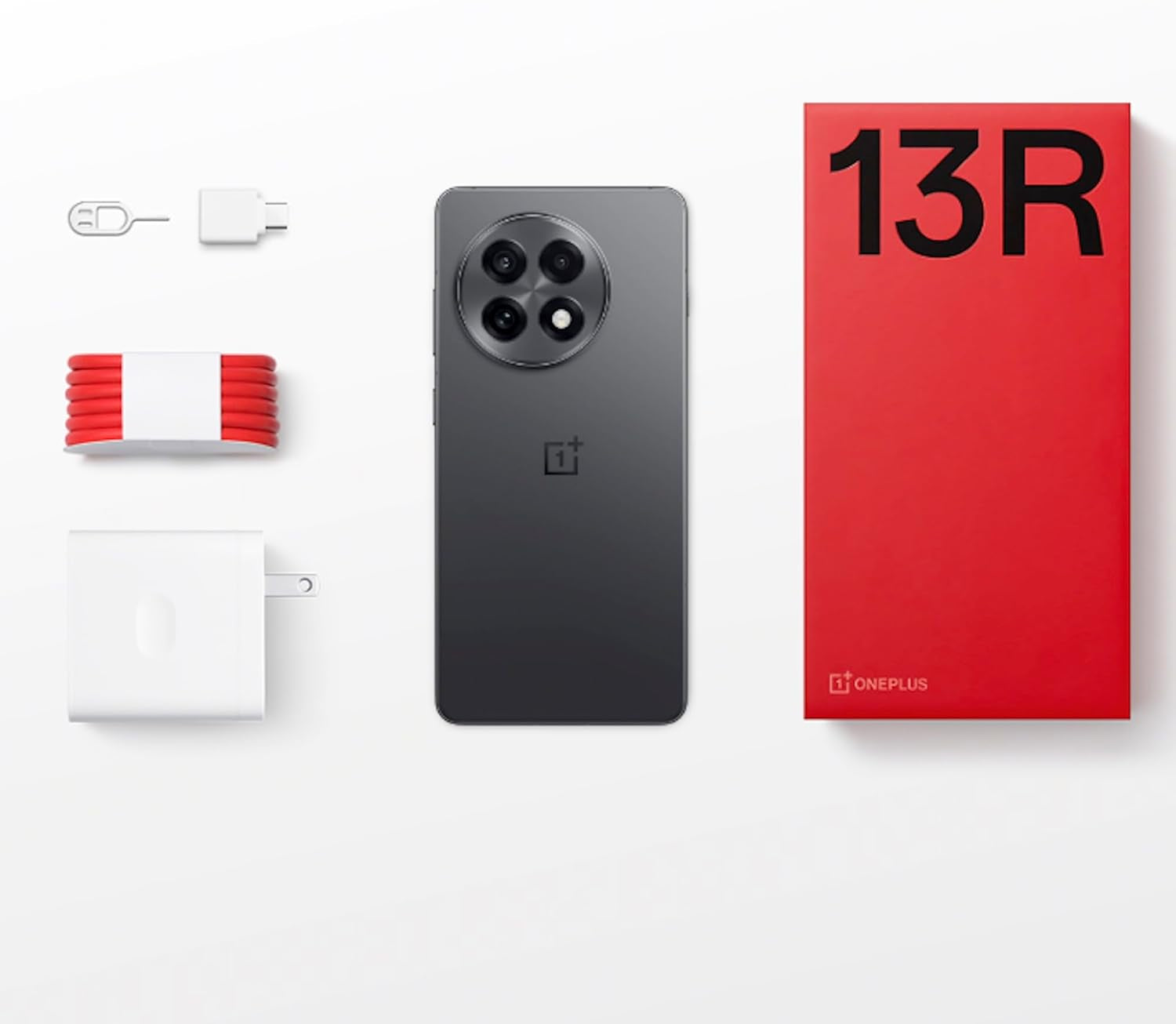 13R, 12GB RAM + 256GB Storage, Dual-Sim, Unlocked Android Smartphone, Powered by Snapdragon 8 Gen 3, 55W SUPERVOOC Fast Charging, 2025, Nebula Noir