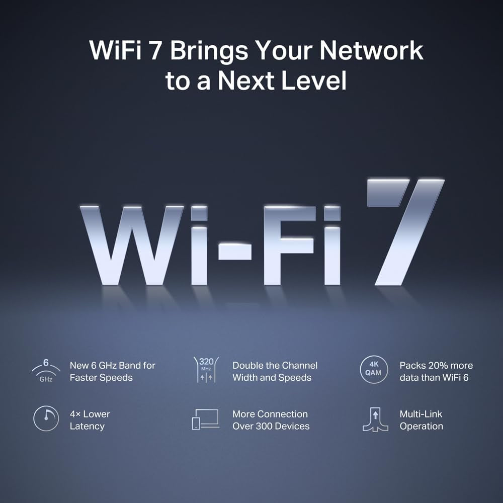 Router BE9300 Tri-Band WI-FI 7