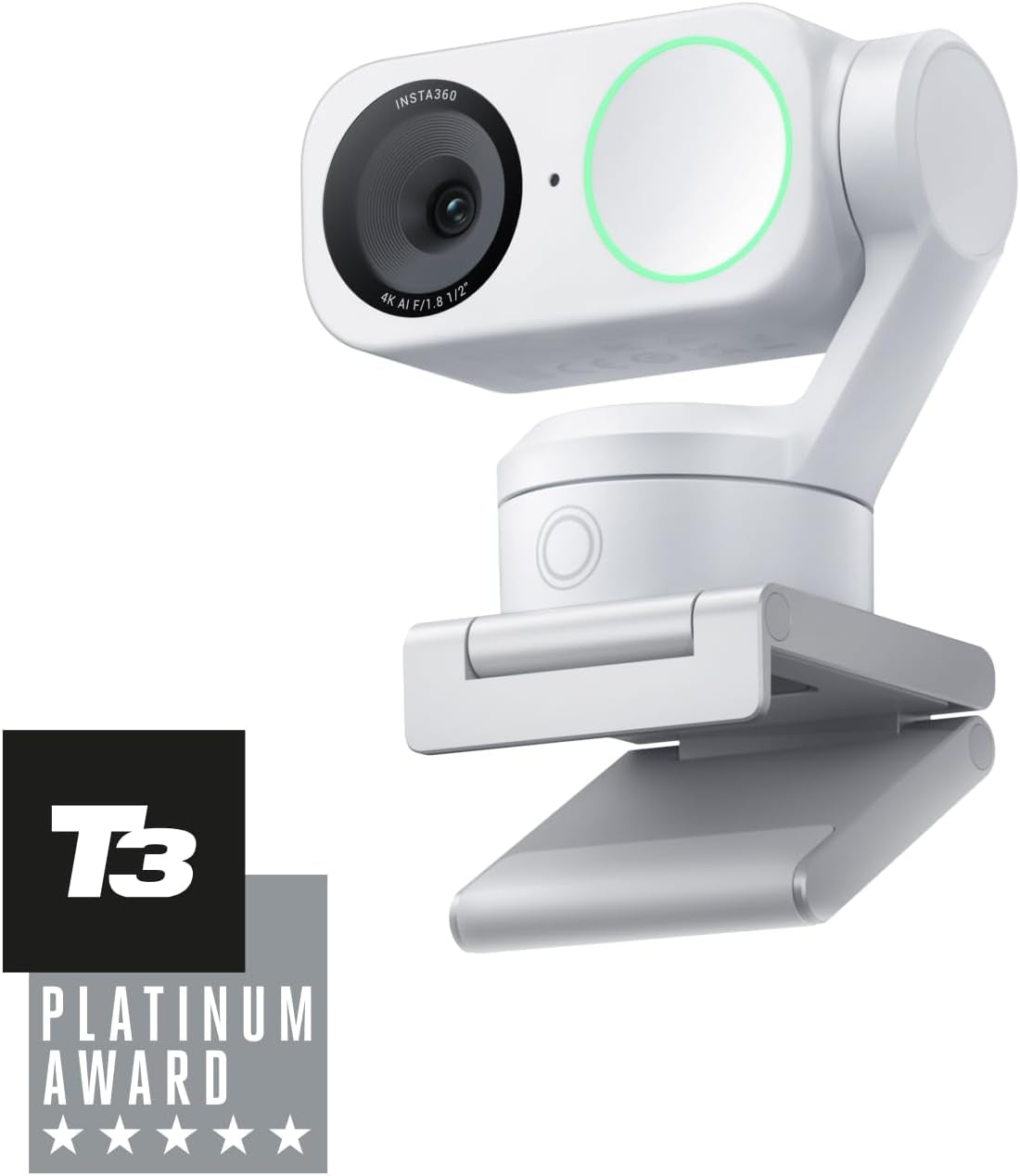 Link 2 - PTZ 4K Webcam for Pc/Mac, 1/2" Sensor, AI Tracking, HDR, AI Noise-Canceling Mic, Gesture Control for Streaming, Video Calls, Gaming, Works with Zoom, Teams, Twitch & More