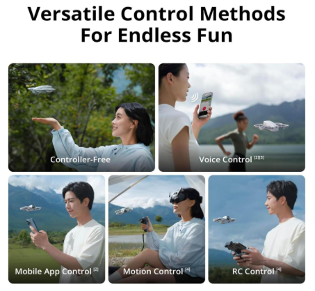 DJI Neo - Minidron con cámara 4K UHD para adultos