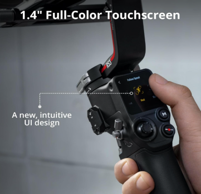 DJI RS 3 Mini - Estabilizador de cardán de 3 ejes