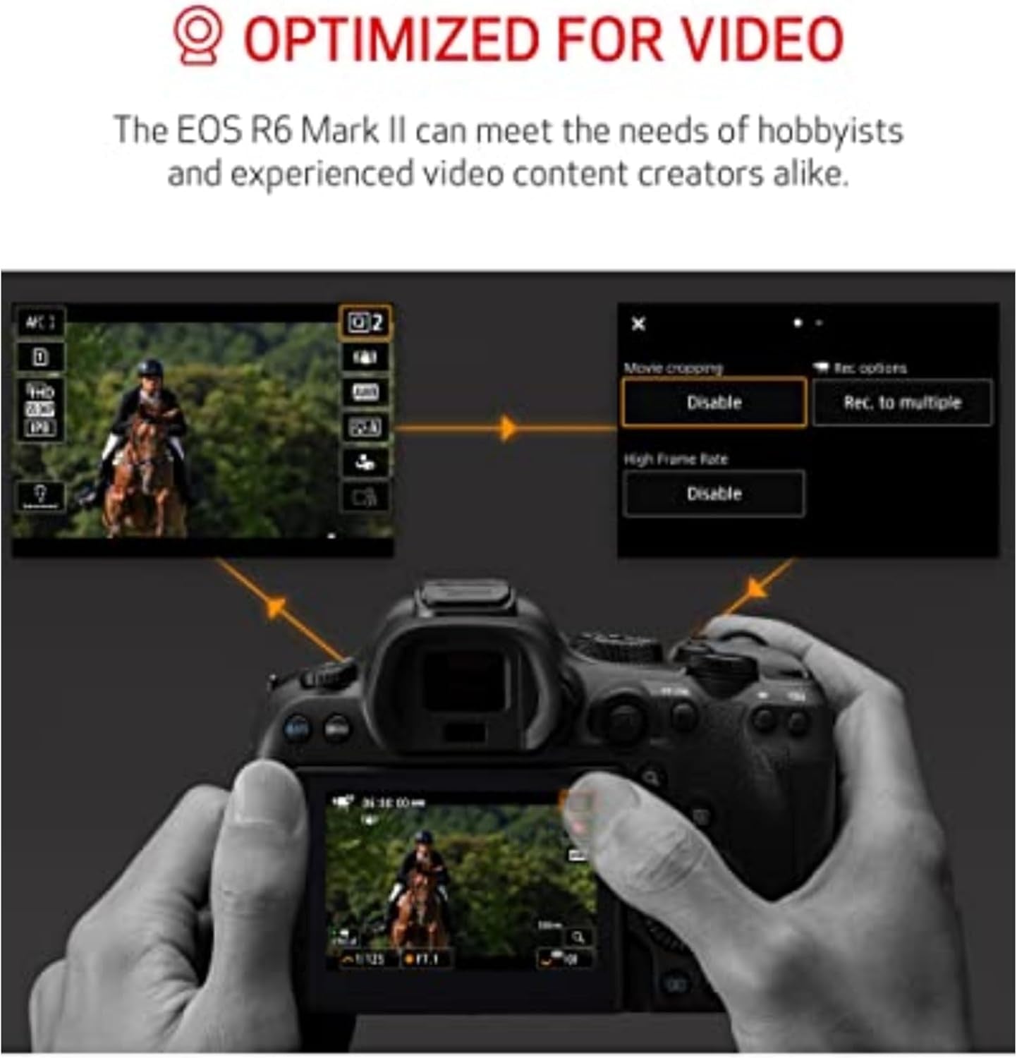EOS R6 Mark II Mirrorless Camera Rf24-105Mm F4-7.1 Is STM Lens Kit, Full-Frame Hybrid Camera, 24.2 Megapixel CMOS Sensor, Photo and Video Capabilities, Black