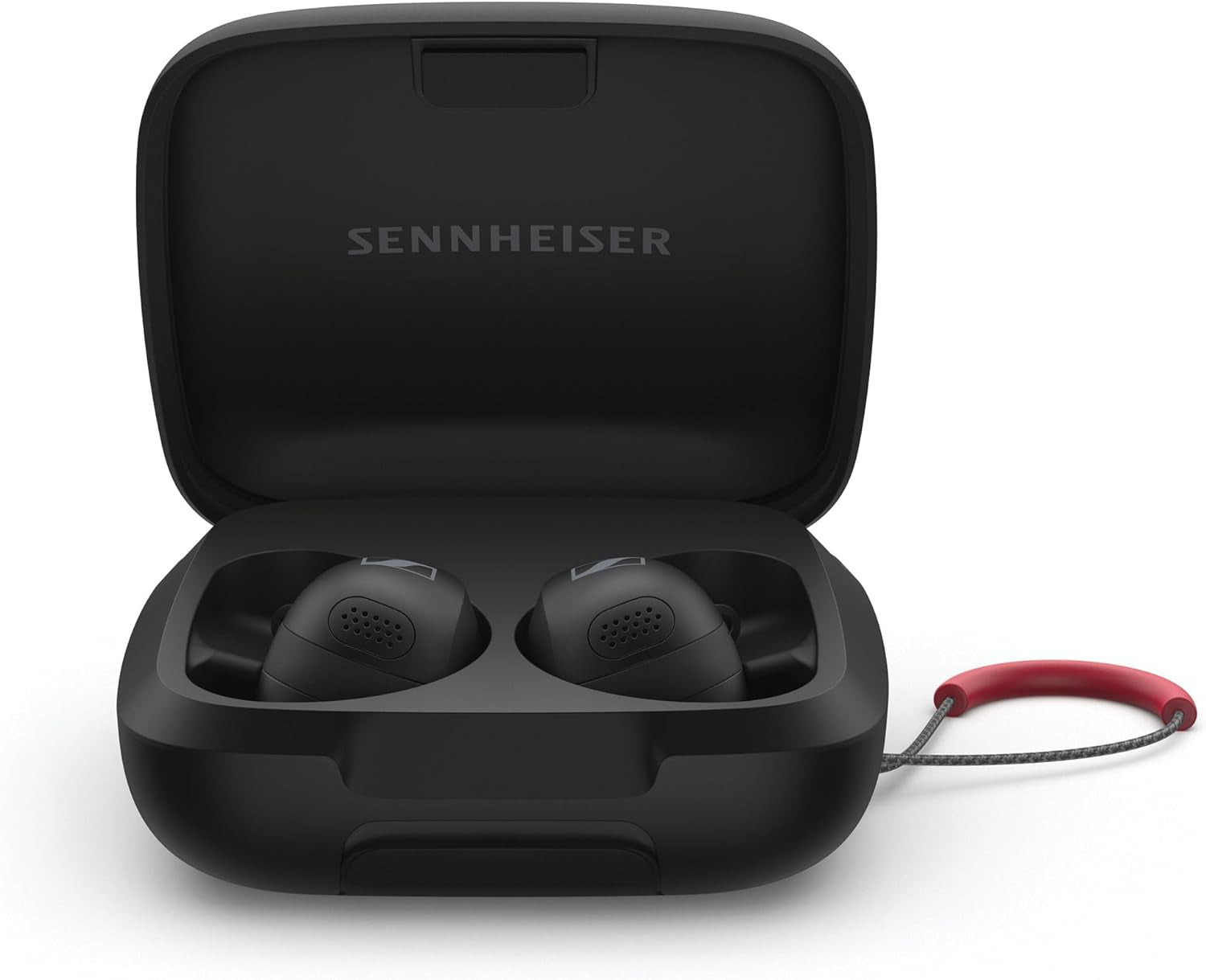 Sennheiser Momentum Sport Auriculares Con Ajuste De Sonido Deportivo Y ANC Adaptativo, Ajuste Seguro, 24 Horas De Duración De La Batería - Grafito