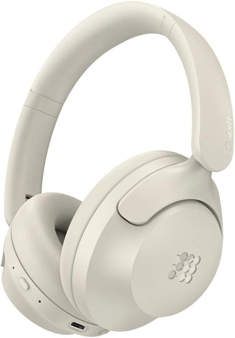 Headphones Lite – Bluetooth 5.4 Over-Ear Wireless Headphones, ANC, 60H, Foldable – Light Sand