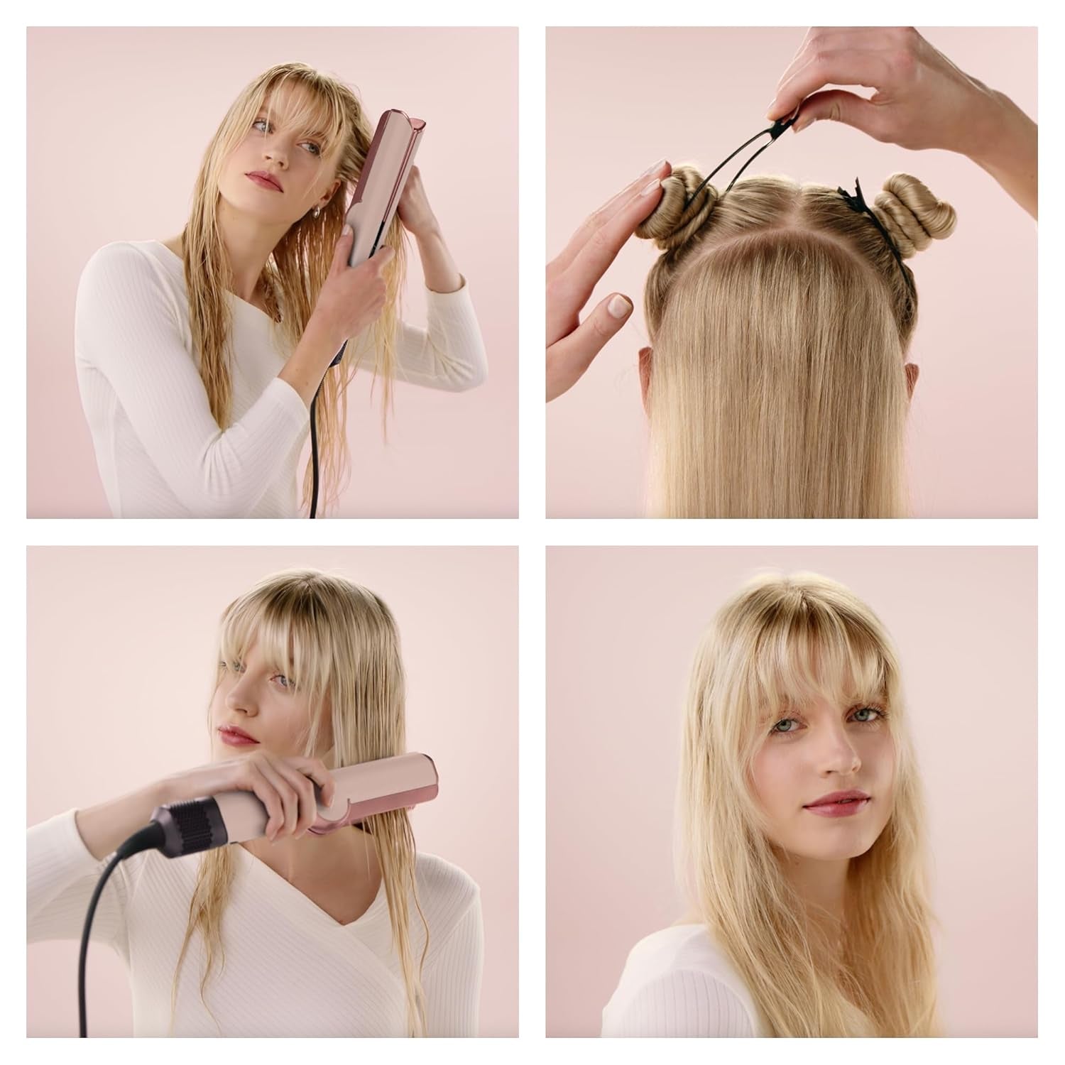 Airstrait™ Straightener, Wet to Dry Hair Straightener, No Heat Damage, No Hot Plates, All Hair Types