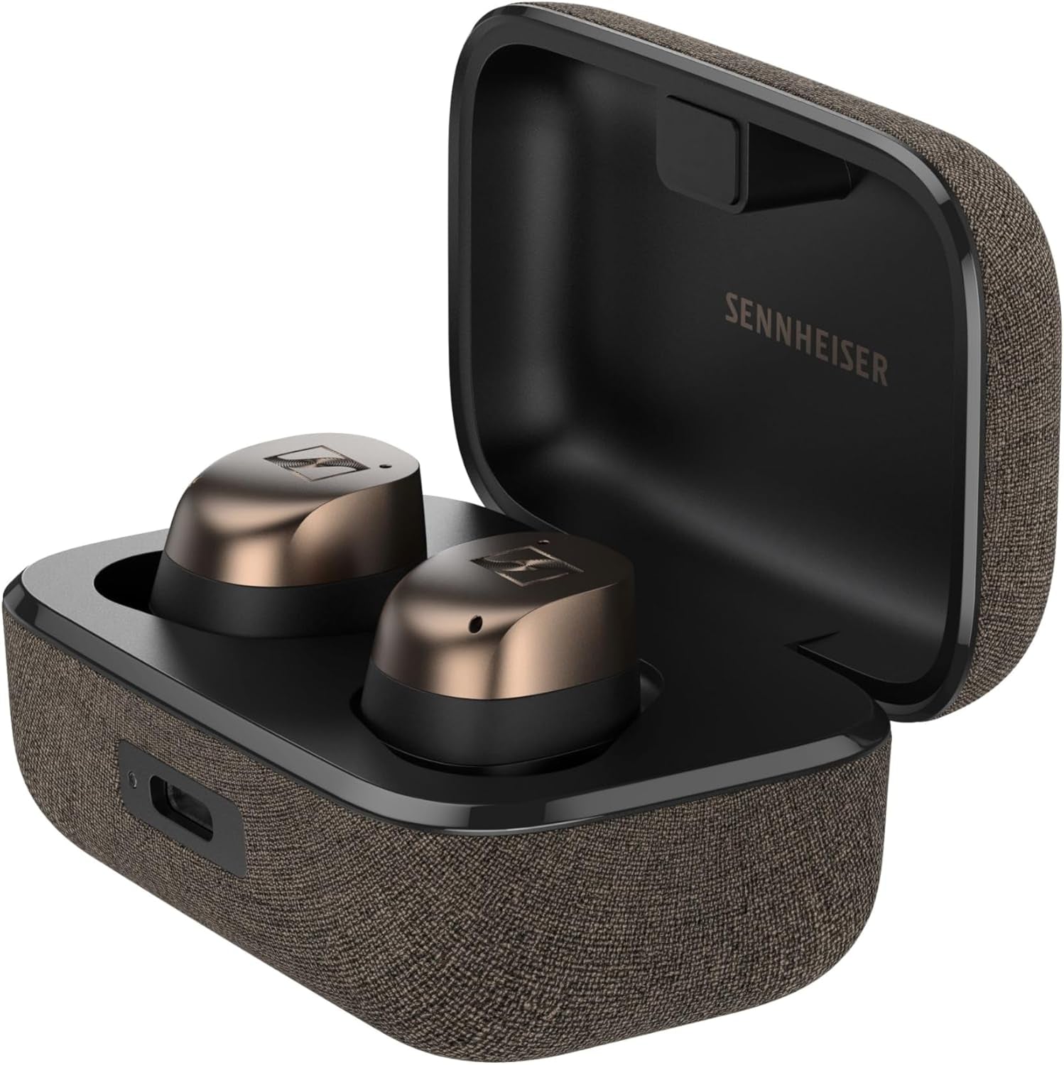 Sennheiser MOMENTUM True Wireless 4 Auriculares Inteligentes - Bluetooth 5.4, Sonido Nítido, Diseño Cómodo, 30 Horas De Autonomía Y Cancelación De Ruido Activa Adaptativa - Negro Grafito