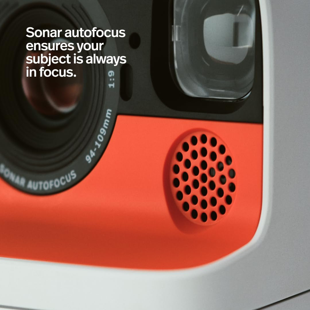 Flip Instant Camera + Color Film Bundle (16 Photos Included) - Black (6565) - Hyperfocal 4-Lens System, Sonar Autofocus, and Sence Analysis with Bluetooth Paired Companion App