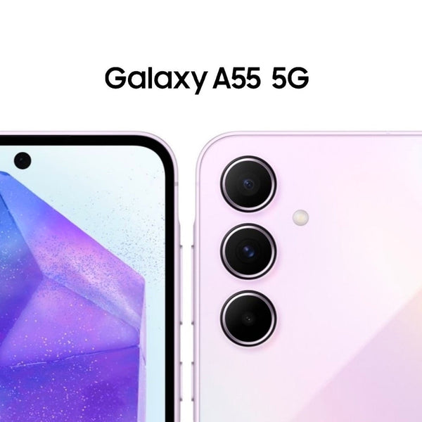 Samsung Galaxy A55 5G 本体 パープル Samsung Galaxy A55 5G 128GB Dual-SIM Unlocked Android Smartphone