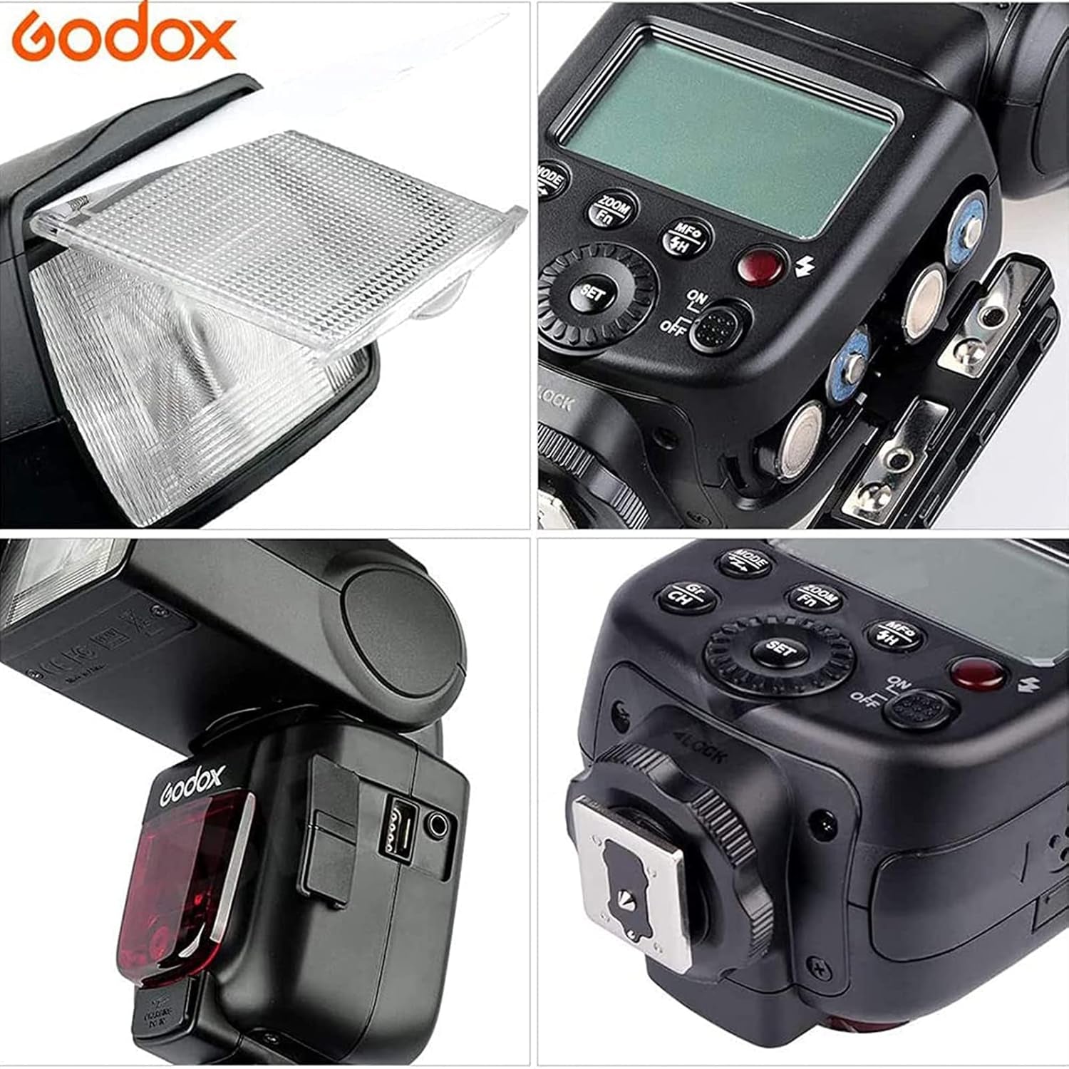 TT600 Camera Flash Speedlite with X2T-C Remote Trigger Transmitter Compatible with Canon Camera