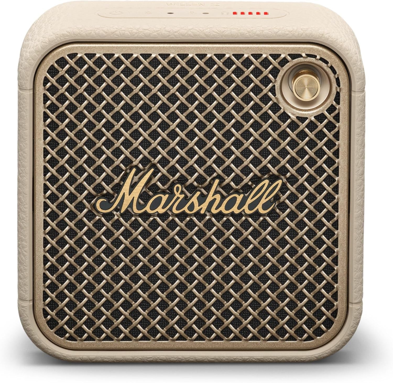 Willen II Bluetooth Portable Speaker - Black & Brass
