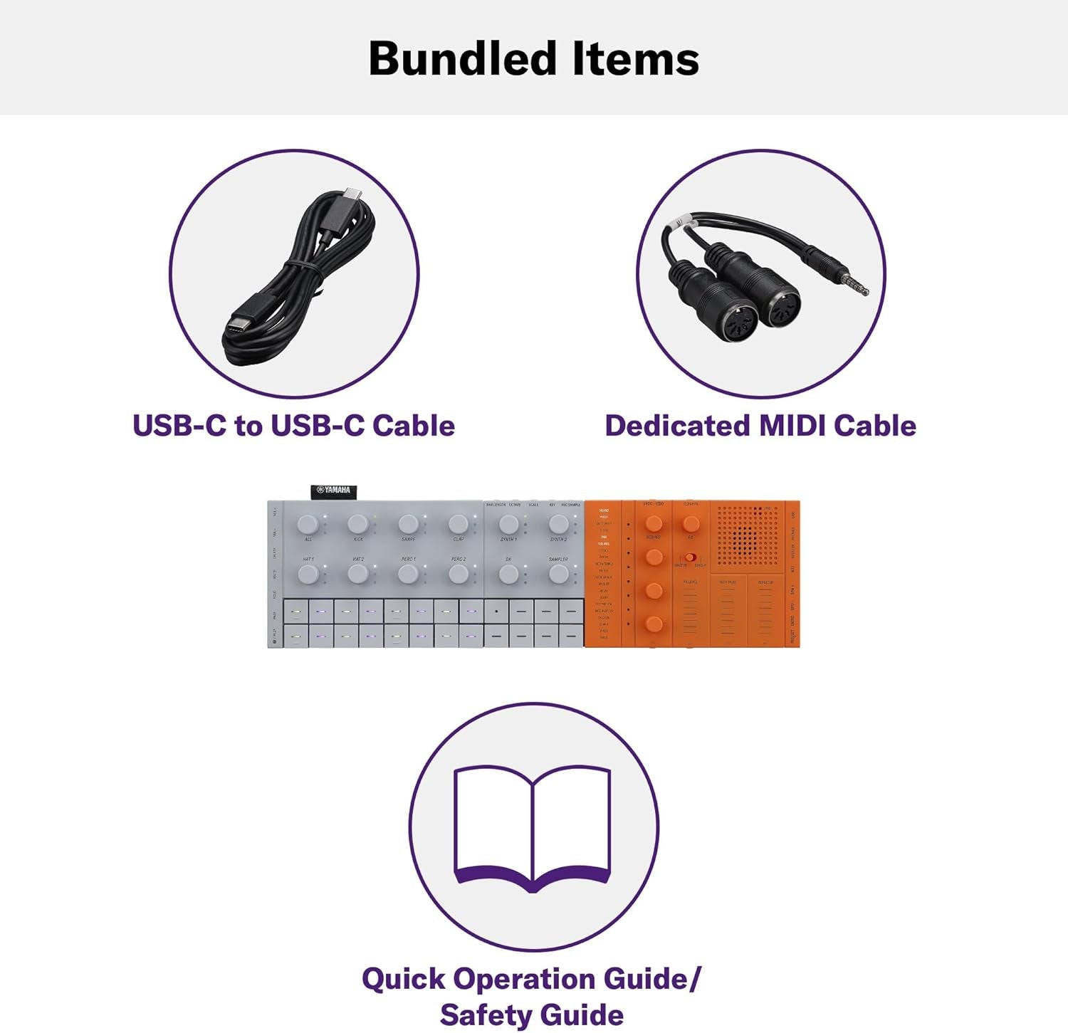 SEQTRAK Mobile Music Ideastation, Advanced Sequencer, Onboard Sampling, Built-In Speakers and Microphone, Orange