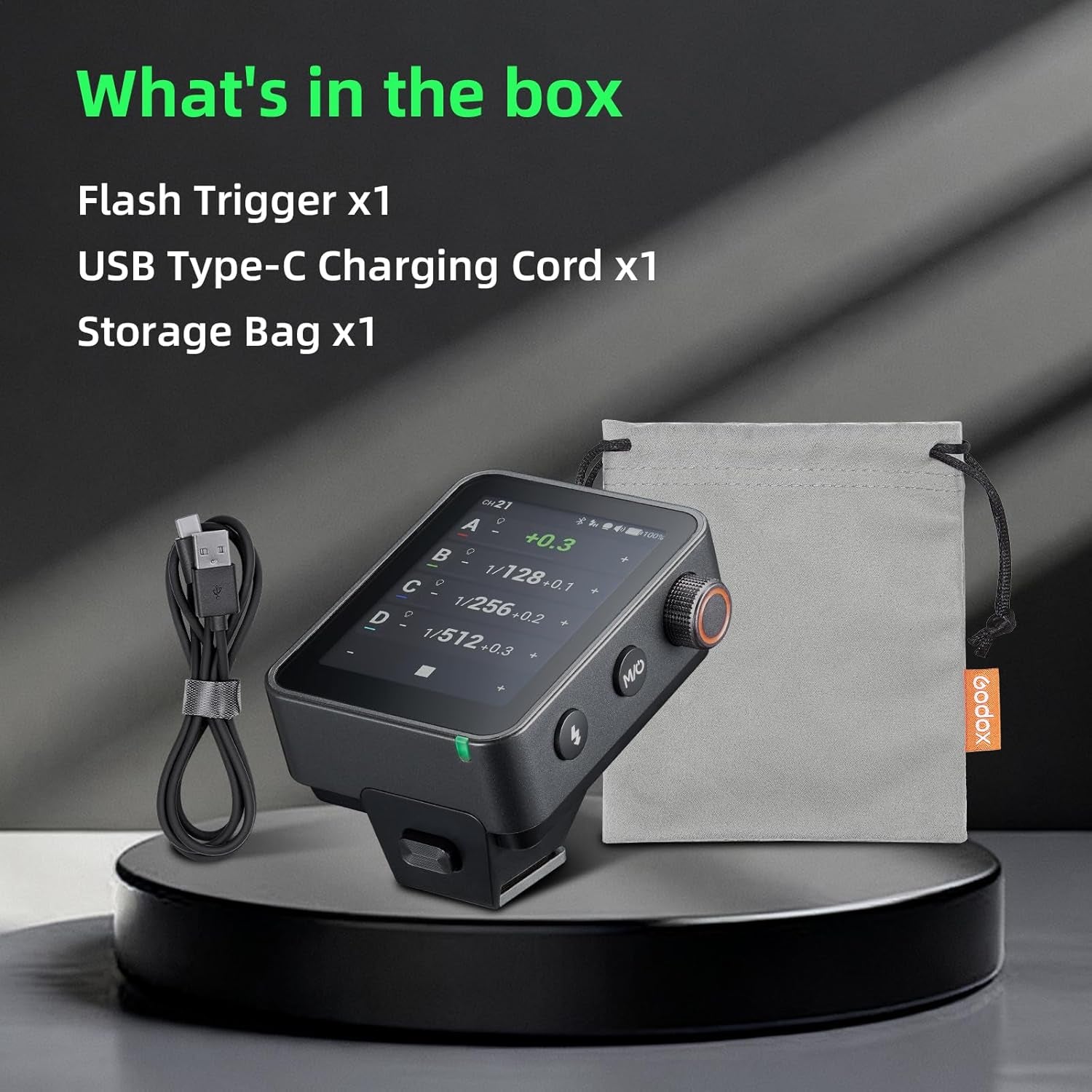 X3 Pro S X3Pros X3Pro-S TTL Wireless Flash Trigger, 2.4Ghz LCD Touchscreen, Bluetooth Integration & App Control, Built-In Lithium Battery, Three Shooting Modes, X3S Upgrade Version(For Sony)