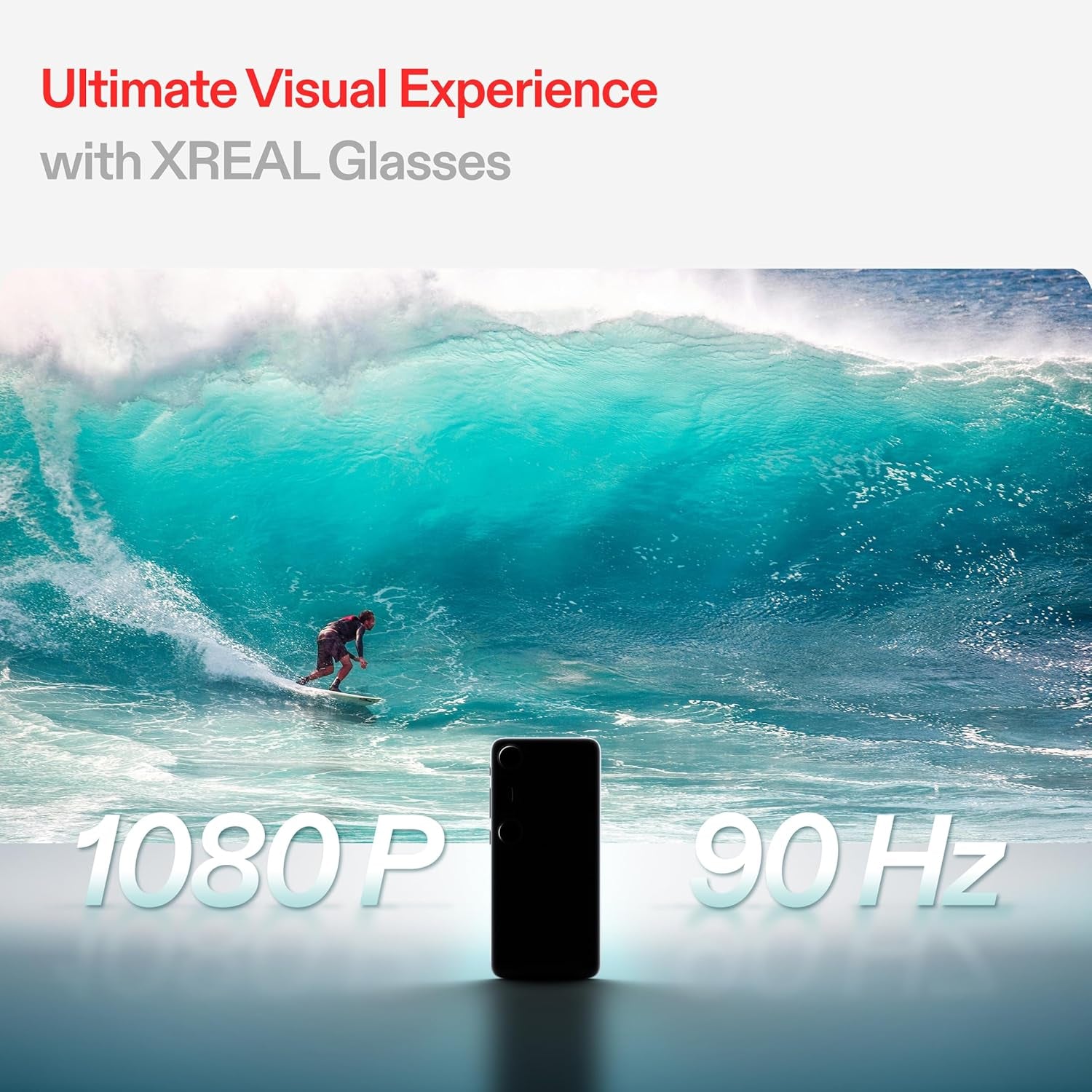 Beam Pro, the AR Glasses Spatial Computing Companion, 3D Cameras, Android 14, Supports All Google Play Store Apps, Multiple Spatial Experiences for Movies, TV and Gaming, FHD 1080P (8G+256G)