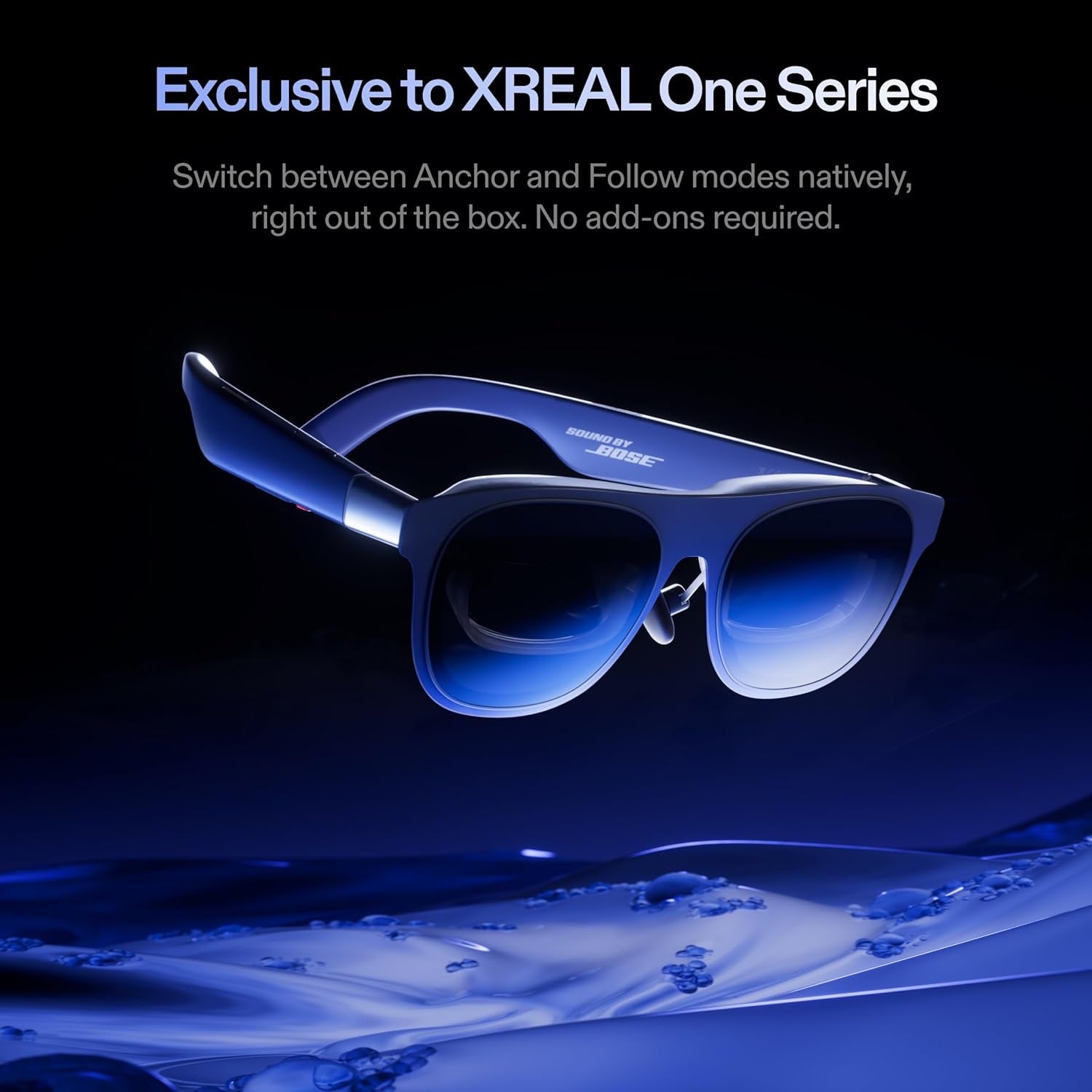 1S AR Glasses, 500" Virtual Screen Smart Glasses with 52° FOV, Native 3Dof, 3D Mode, Powered by X1 Chip, Supports All USB-C DP Devices Including Iphone 17/16/15, Supports Switch 2 with  Neo