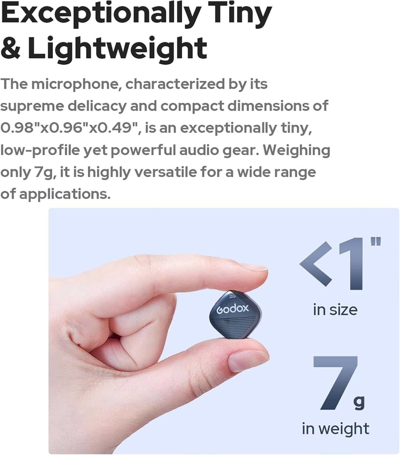 Cube-S Mini Wireless Lavalier Mic for Iphone 14/13/12,Lightning Microphone Wireless,Ultra-Clear Hi-Fi Audio,1000Ft Range,Noise Cancellation,30-Hour Battery for Streaming Video Recording