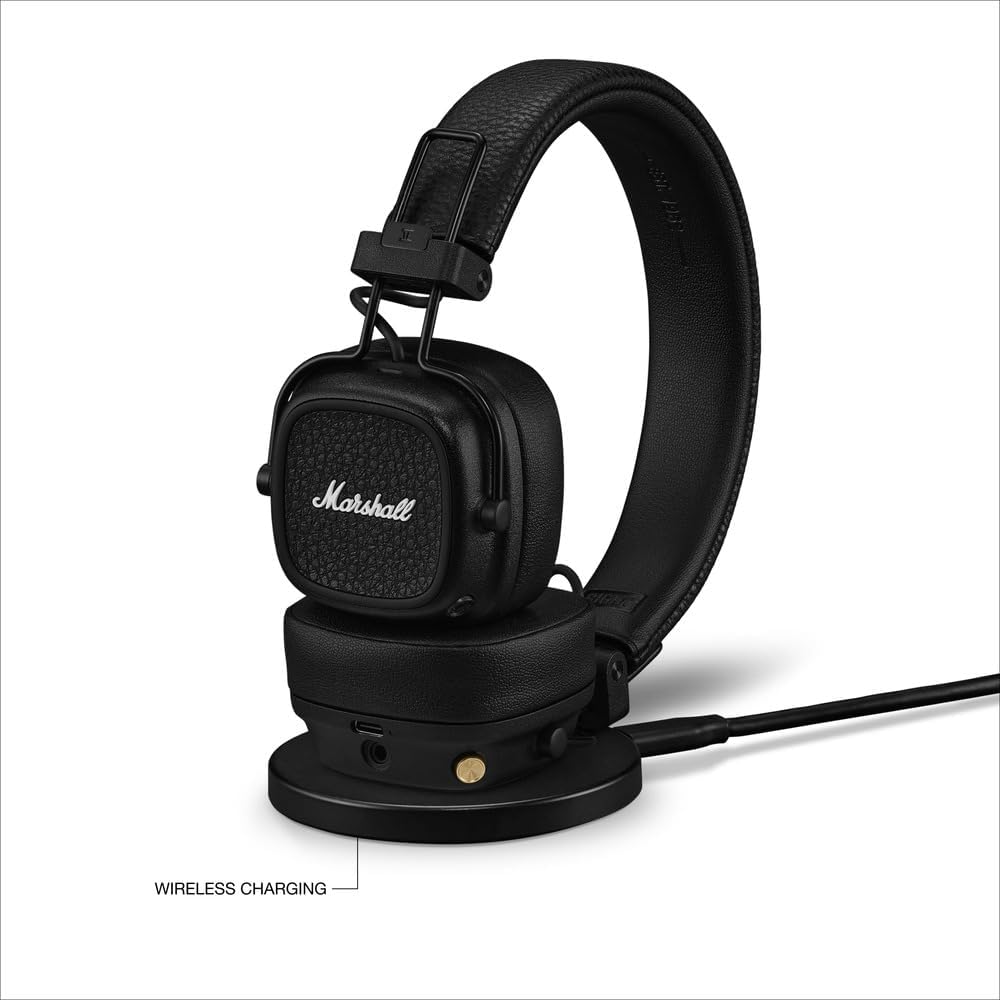 Marshall Major V | Auriculares On-Ear | 100+ Horas y Carga Inalámbrica