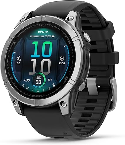 Garmin Fenix 8 Multisport Premium lente Zafiro