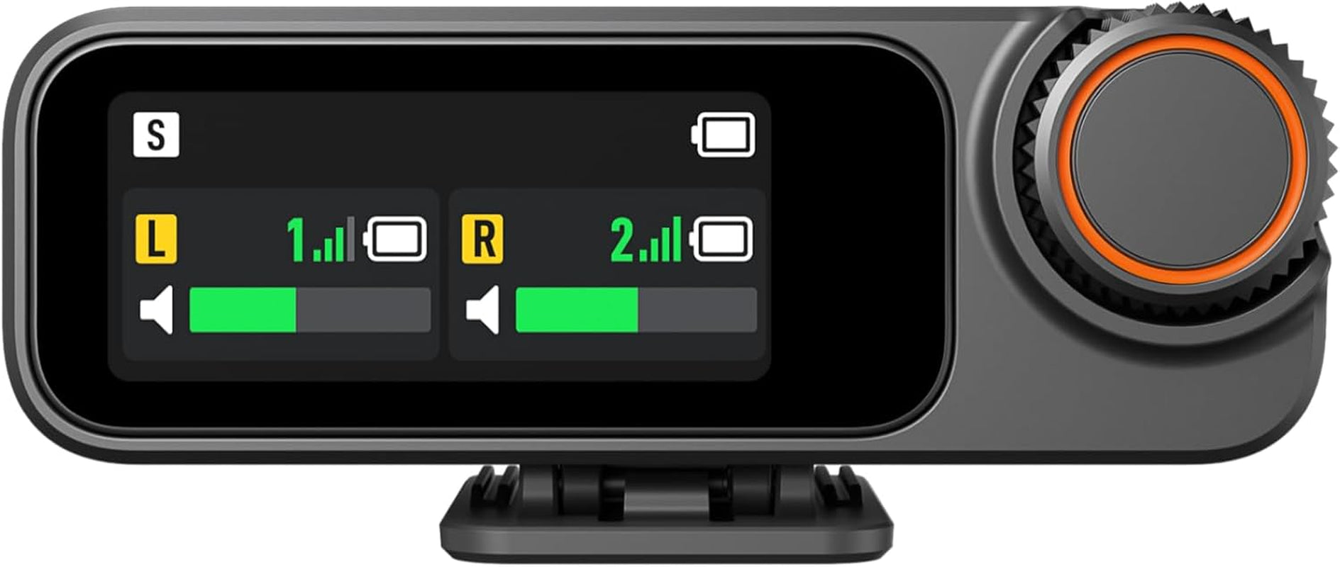 Mic 3 (1 TX + 1 RX), Wireless Lavalier Mic for Iphone/Camera/Android, Ultralight, Extended Operating Time & Fast Charging, 1312Ft (400M) Transmission, Noise Cancelling, Vlog, Streaming