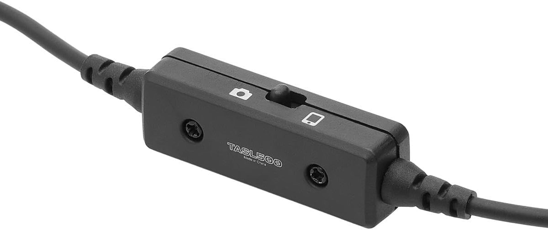 Mic Dual-Transmitter Compact Digital Wireless Microphone System/Recorder for Camera & Smartphone, 2.4 Ghz with 2X TASL500 Lavalier Microphone