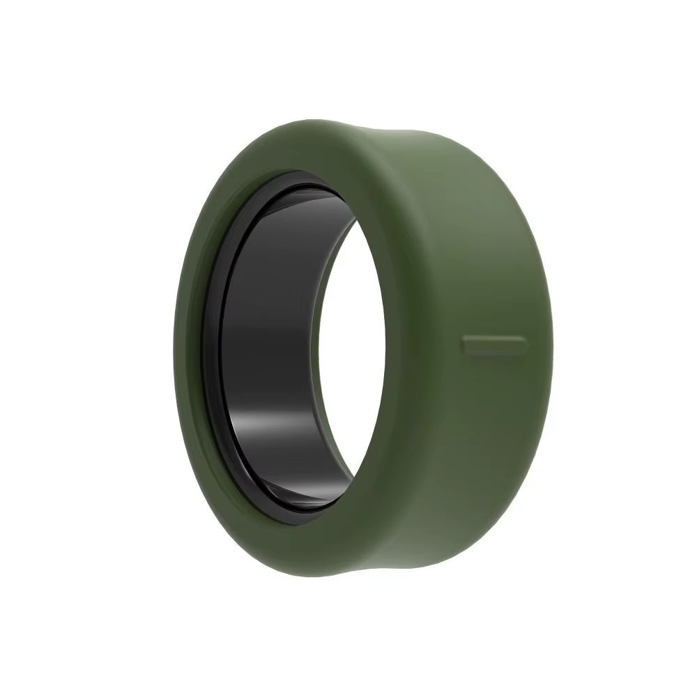 Silicone Smart Ring Protective Case Elastic Anti-Scratch Silicone Cover Accessories Sweat-Resistant for Samsung Galaxy Ring