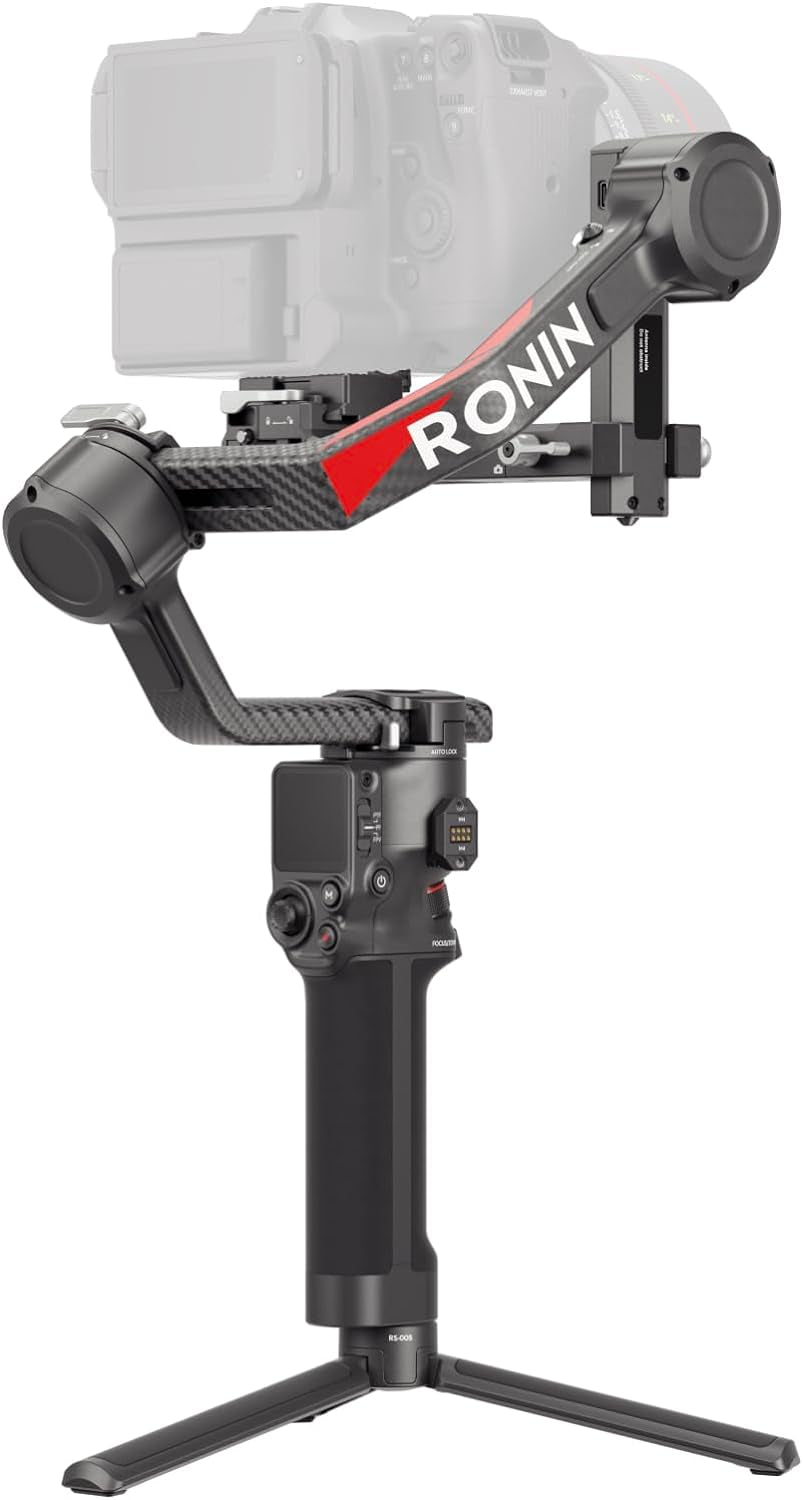 RS 4 Pro, 3-Axis Gimbal Stabilizer for Camera for DSLR & Cinema Camera Stabilizer Canon/Sony/Panasonic/Nikon/Fujifilm, 2Nd-Gen Native Vertical Shooting, 4.5Kg (10Lbs) Payload, Camera Gimbal