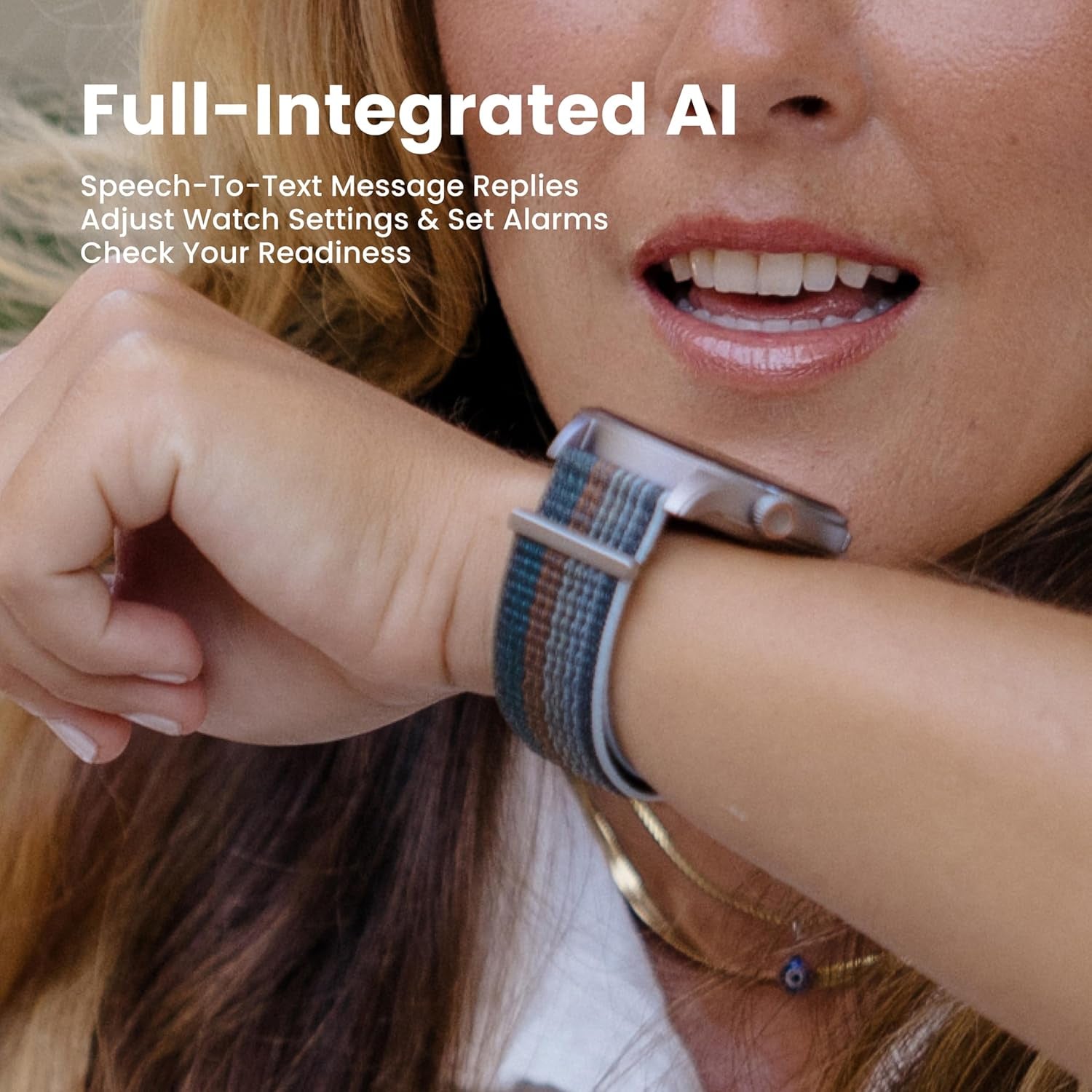 Balance Smart Watch 46Mm with Fitness Tracker, Body Composition & Health Analysis, Sleep Recovery, GPS, Amazon Alexa Built-In, Bluetooth Calling, Fitness Watch for Android Iphone, Sunset Grey