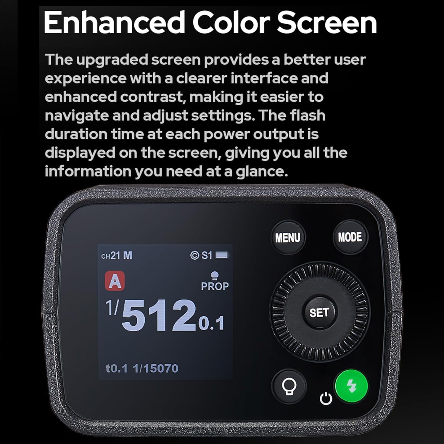 AD200 Pro II  Ad200Pro II Flash,One-Tap Sync with X3, Optimized Flash Heads, Bicolor LED Modelling Led,Color Group Indicator, Adjustable from 1/512 to Full Power 1/1(Ad200Pro Upgraded)