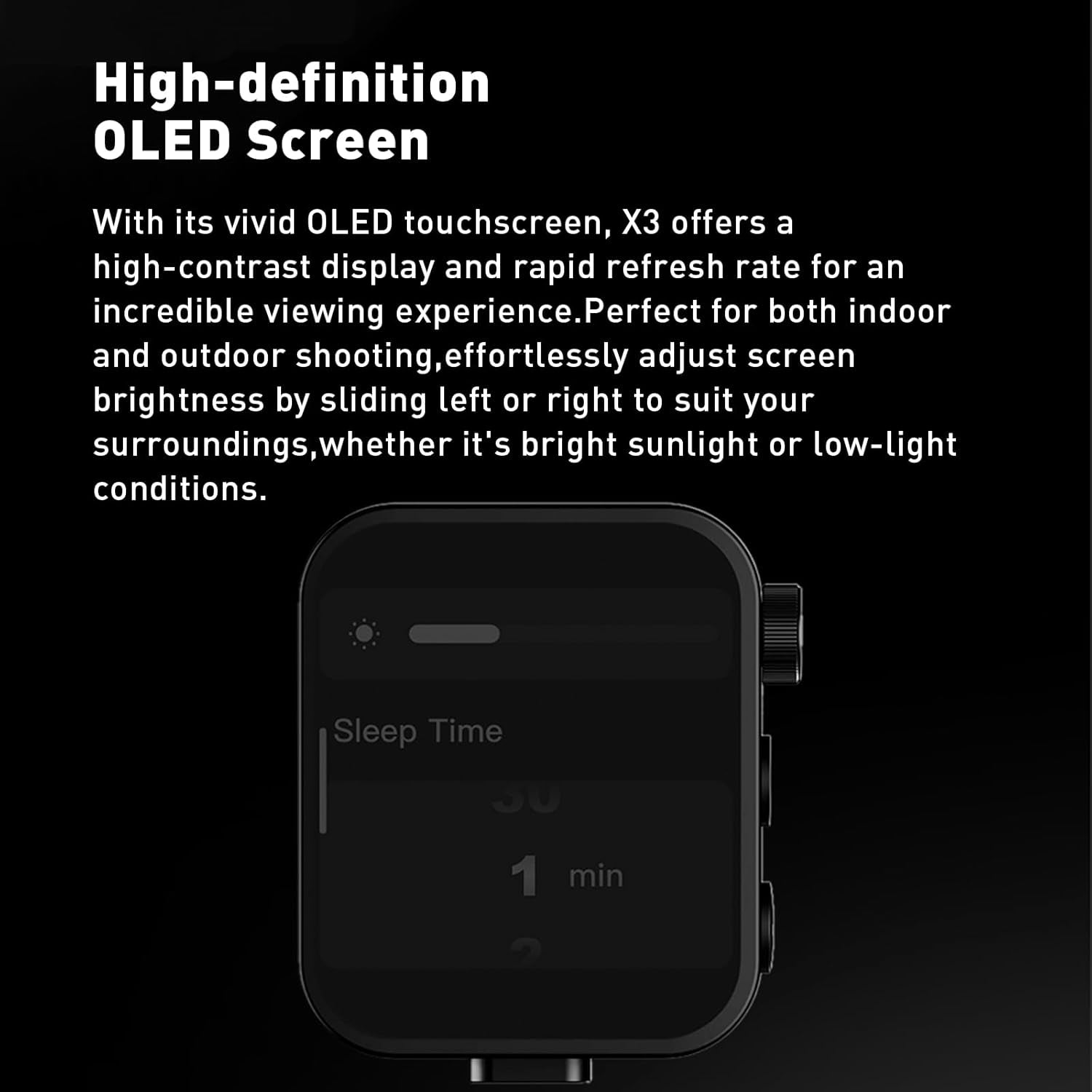 X3-S TTL Wireless Flash Trigger for Sony Camera, OLED Touchscreen Flash Transmitter,Built-In Lithium Battery Support Quick Charge( Xpro-S/X2T-S Upgrade Version)