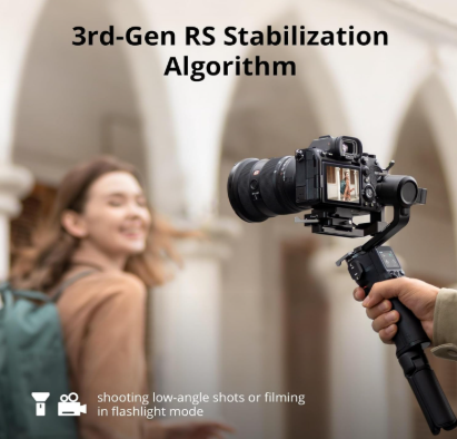 DJI RS 3 Mini - Estabilizador de cardán de 3 ejes