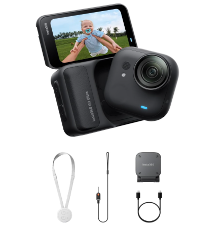 Insta360 GO Ultra - Cámara de vlogging 4K pequeña