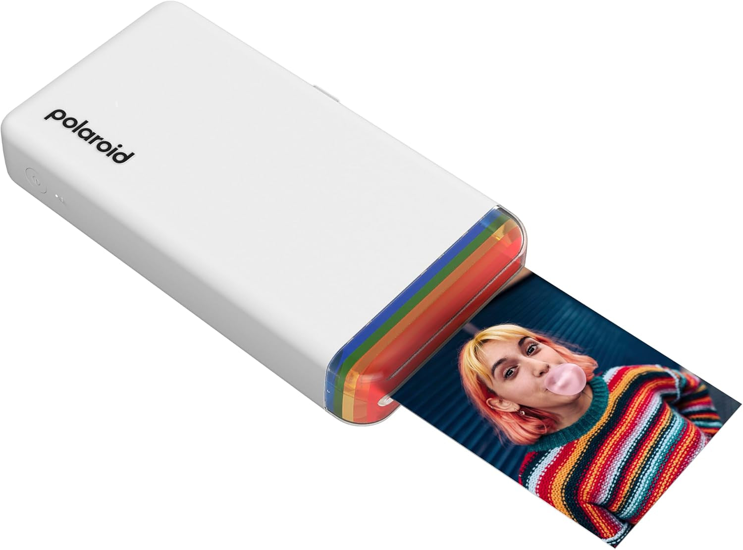 Hi-Print - 2Nd Generation Bluetooth Connected 2X3 Pocket Photo Dye-Sub Printer - White Printer Only (9128)