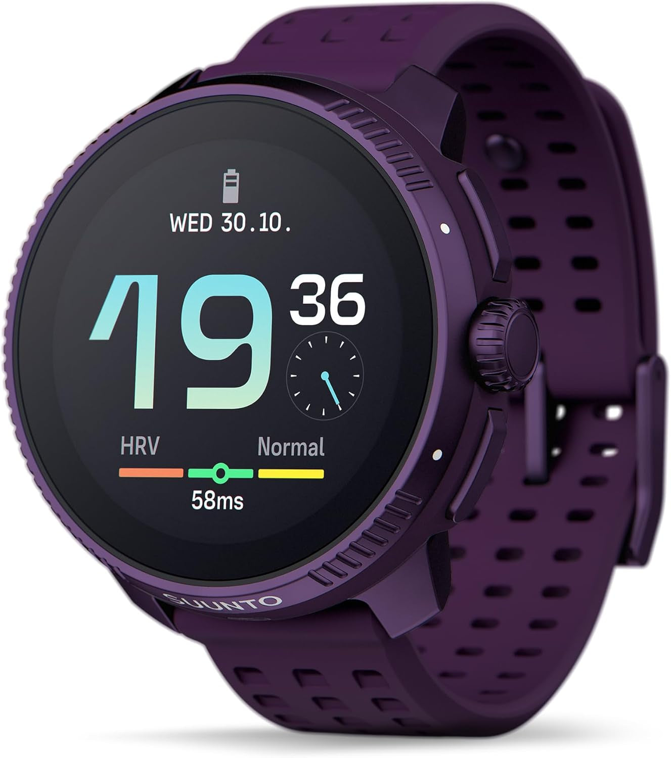Race S GPS Sports Watch, 1.32" AMOLED Touchscreen W/Crown, 13 Days Battery Life, Training & Sleep Health Tracking, Dual-Gnss, 32GB Global Offline Maps, Lightweight for Running, All Black