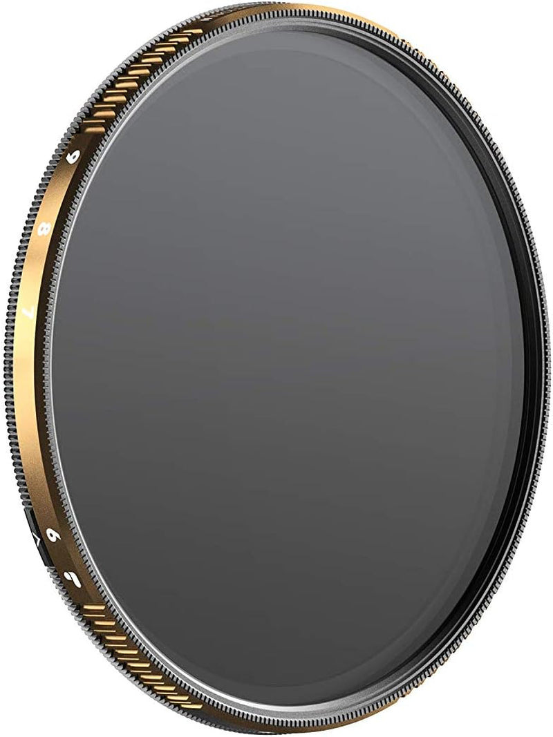 82Mm Peter Mckinnon VND Camera Filter - 2-5 Stop Variable Neutral Density Lens Filter for Dslr/Mirrorless Professional Video – PMVND Signature Edition II for Cinematic Shutter Speed Control